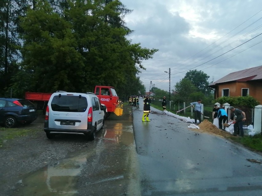 Wielkie szacowanie strat po potopie w Łapanowie, Łapczycy i Bochni. Straty są gigantyczne [ZDJĘCIA]