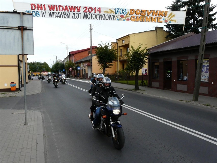 Dni Widawy rozpoczął zlot motocyklistów