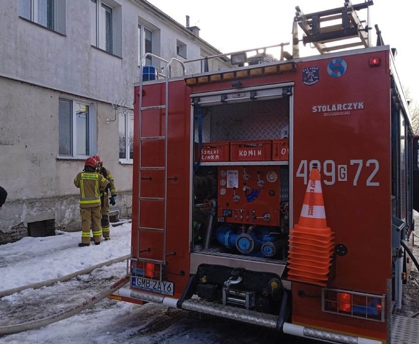 Wypadek drogowy, kolizja, pożary w powiecie malborskim. Tygodniowy raport Komendy Powiatowej PSP Malbork