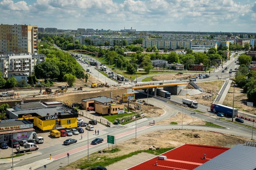 Trwa budowa II etapu trasy Uniwersyteckiej, dzięki której...