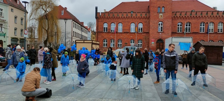 Dzieci zatańczyły przed szczecineckim ratuszem