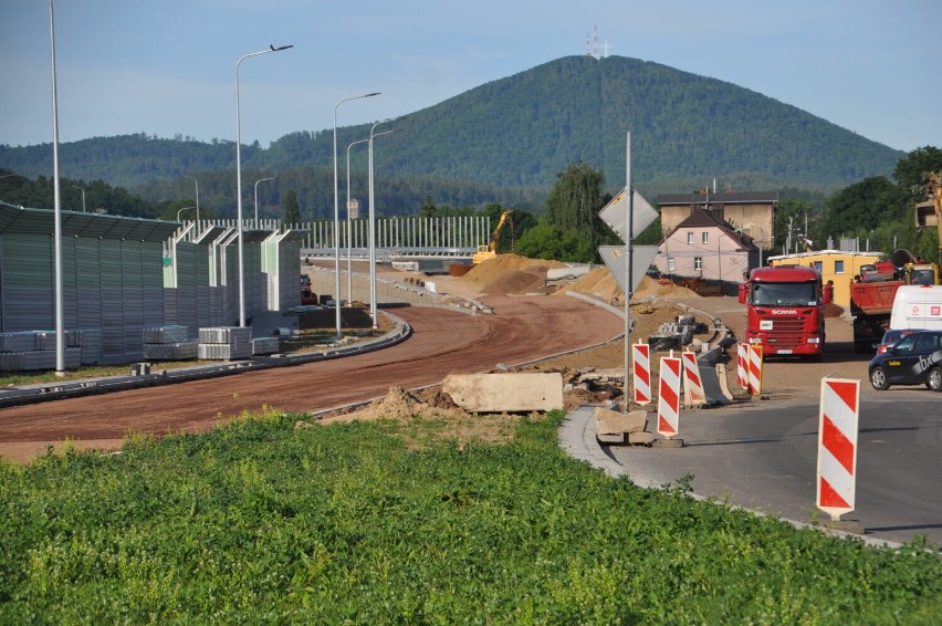 Zmiana organizacji ruchu na budowie obwodnicy Wałbrzycha i...