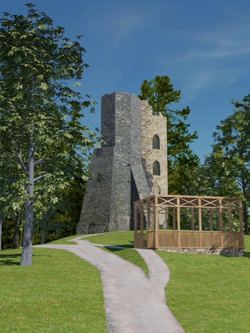 Tak będzie wyglądała nowa wieża na Grodziszczu w gminie Nowa...