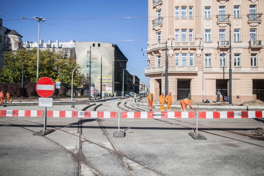Tak obecnie wygląda ulica Narutowicza w Łodzi