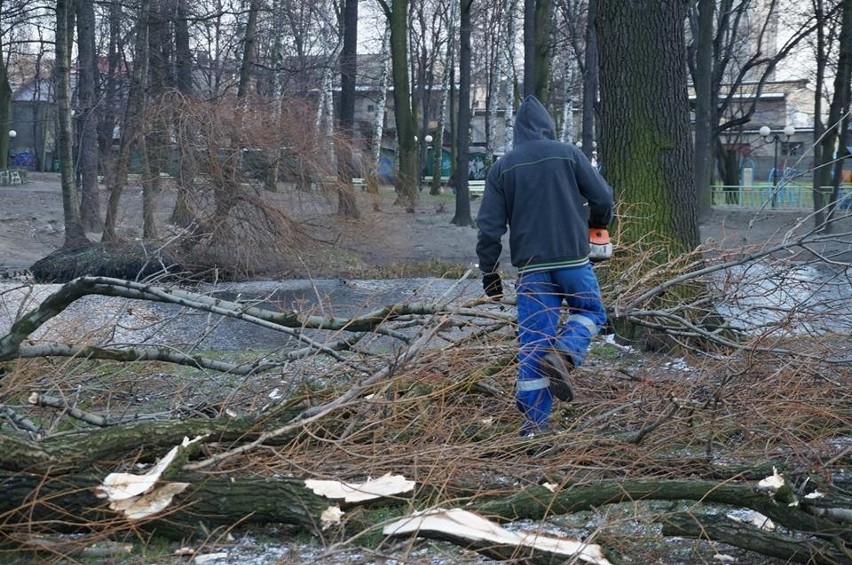 Orkan Ksawery w Wodzisławiu Śląskim