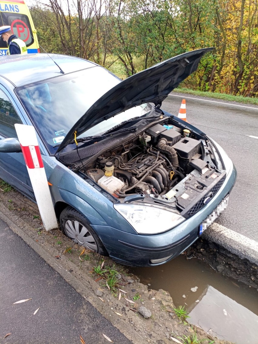 Wypadek dwóch samochodów w Świerkocinie pod Grudziądzem....