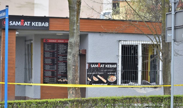 Jedna z popularnych kebabowni w Oświęcimiu, przy ulicy Staffa, na jakiś czas musi zawiesić działalność po wybuchu gazu w budynku.