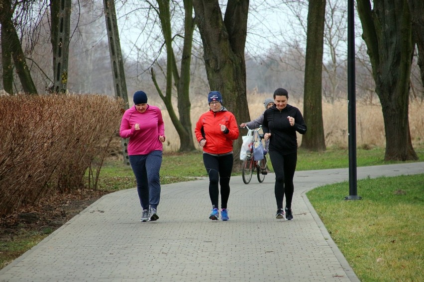 Mieszkańcy Kraśnika wzięli udział w świątecznym biegu. Zobacz zdjęcia z Parkrun Kraśnik