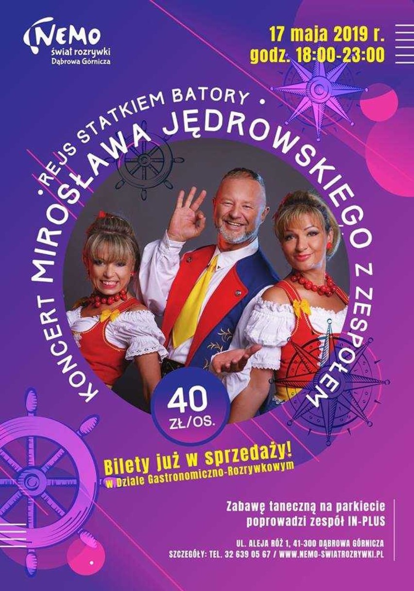 Mirosław Jędrowski w Nemo. Będzie dobra zabawa! 