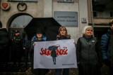 Protest kobiet pod Szpitalem Klinicznym w Gdańsku [ZDJĘCIA, WIDEO]