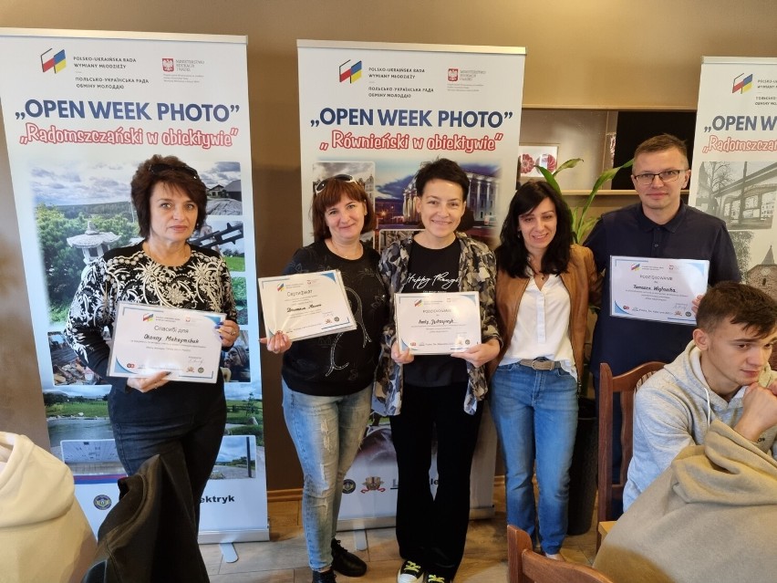 Open Week Photo - projekt wymiany młodzieży polsko-ukraińskiej w Radomsku. ZDJĘCIA