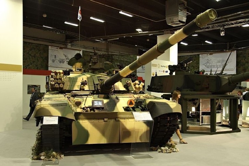 Bumar – Łabędy zaprezentował modernizację czołgu T-72....