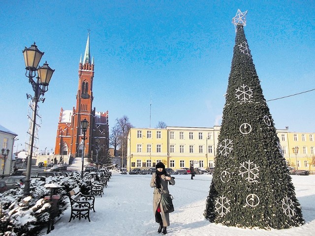 Miejska choinka w Zgierzu