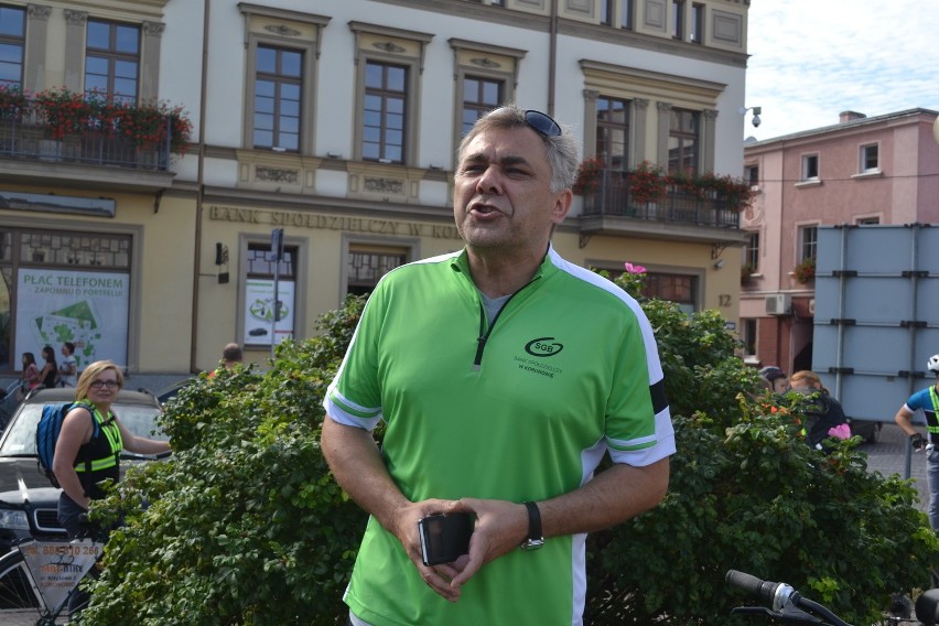 Krzysztof Gradek, dyrektor BS,  mikrofonu nie potrzebował