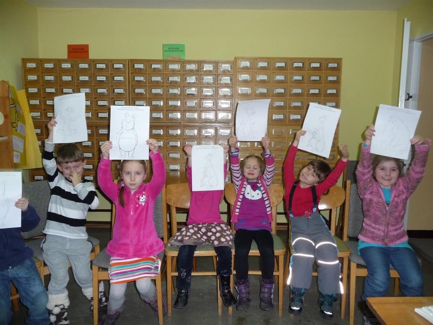 Ferie w bibliotece pedagogicznej. W roli głównej Kubuś Puchatek