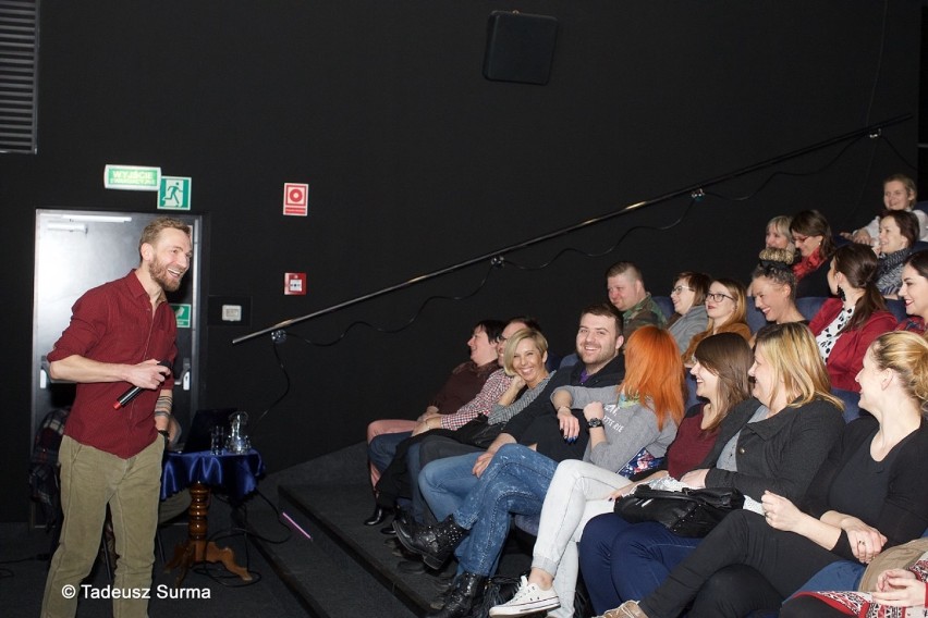 Przemek Kossakowski wczoraj był w Stargardzkim Centrum Kultury. ZDJĘCIA