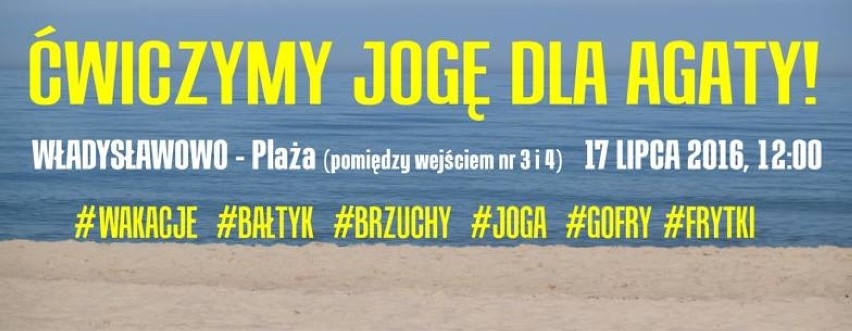 Ćwiczymy jogę dla Agaty! - Władysławowo Plaża