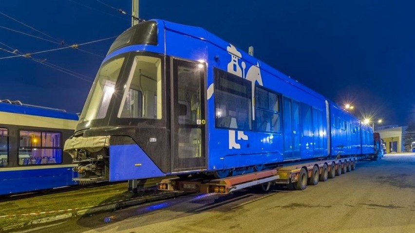 Do Krakowa dotarł 25 tramwaj typu Lajkonik.