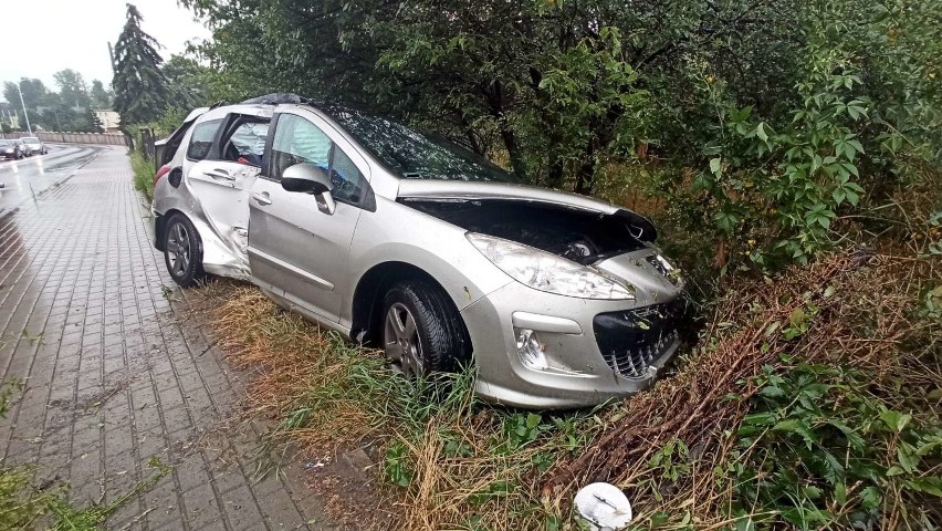 Wypadek na ulicy Poznańskiej w Kaliszu