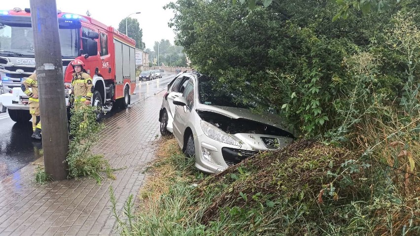 Wypadek na ulicy Poznańskiej w Kaliszu