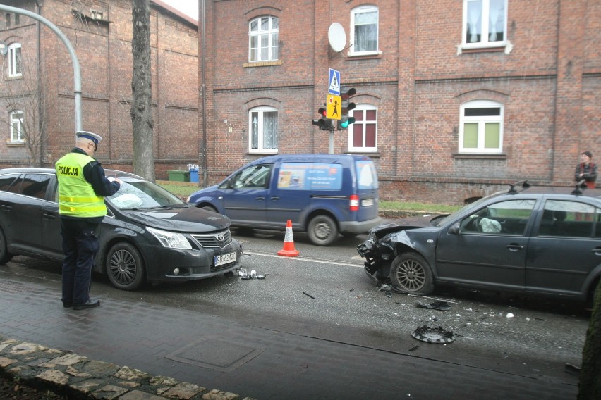 Wypadek w Chwałowicach