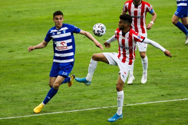 Thiago (Cracovia) w meczu z Wisłą Płock