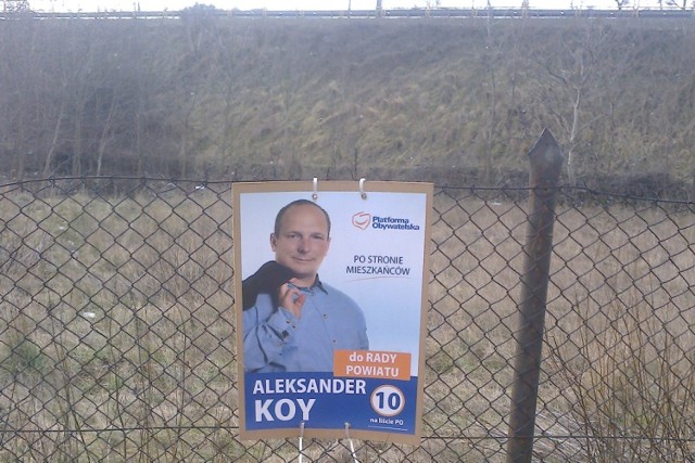 Aleksander Koy, kandydat do Rady Powiatu Wejherowskiego