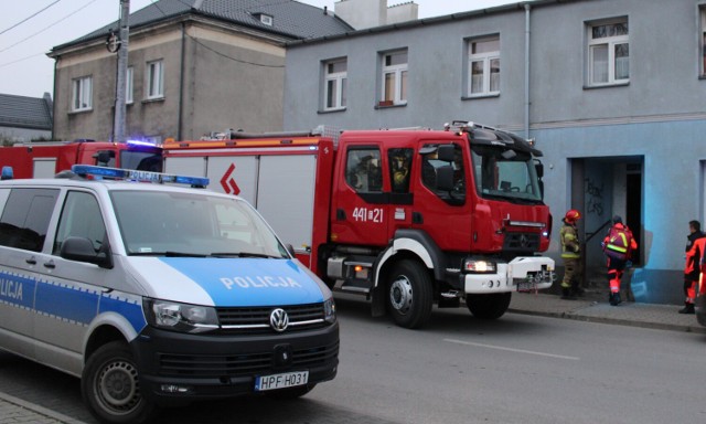Pożar butli z gazem w mieszkaniu przy ulicy Poznańskiej. Dwie osoby poszkodowane!