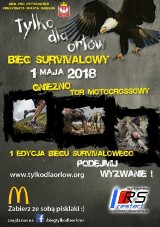 Bieg survivalowy "Tylko dla orłów": pierwsze takie wydarzenie w Gnieźnie 