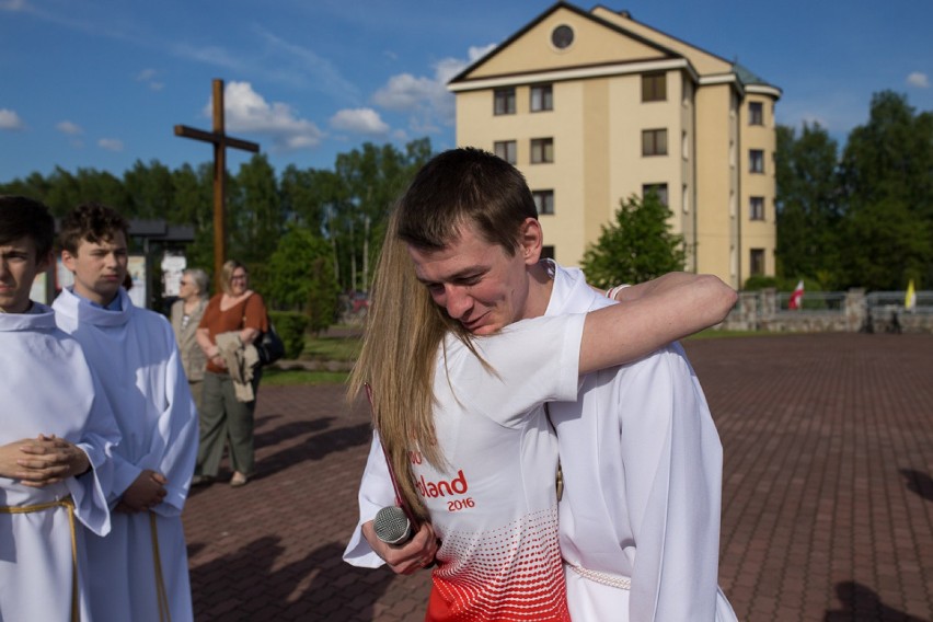 Tarnów. Symbole Światowych Dni Młodzieży dotarły do miasta [ZDJĘCIA]