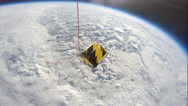 To zdjęcie Ziemi ze stratosfery wykonała sonda zbudowana przez 16-latka!