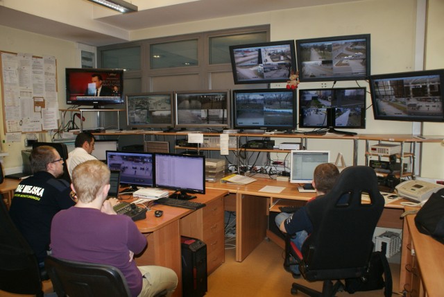 Sporo interwencji strażników miejskich związanych jest z tym, co widzą kamery monitoringu