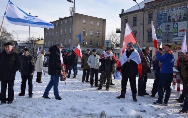 Oświęcim. Zdjęcia z przemarszu z 27 stycznia