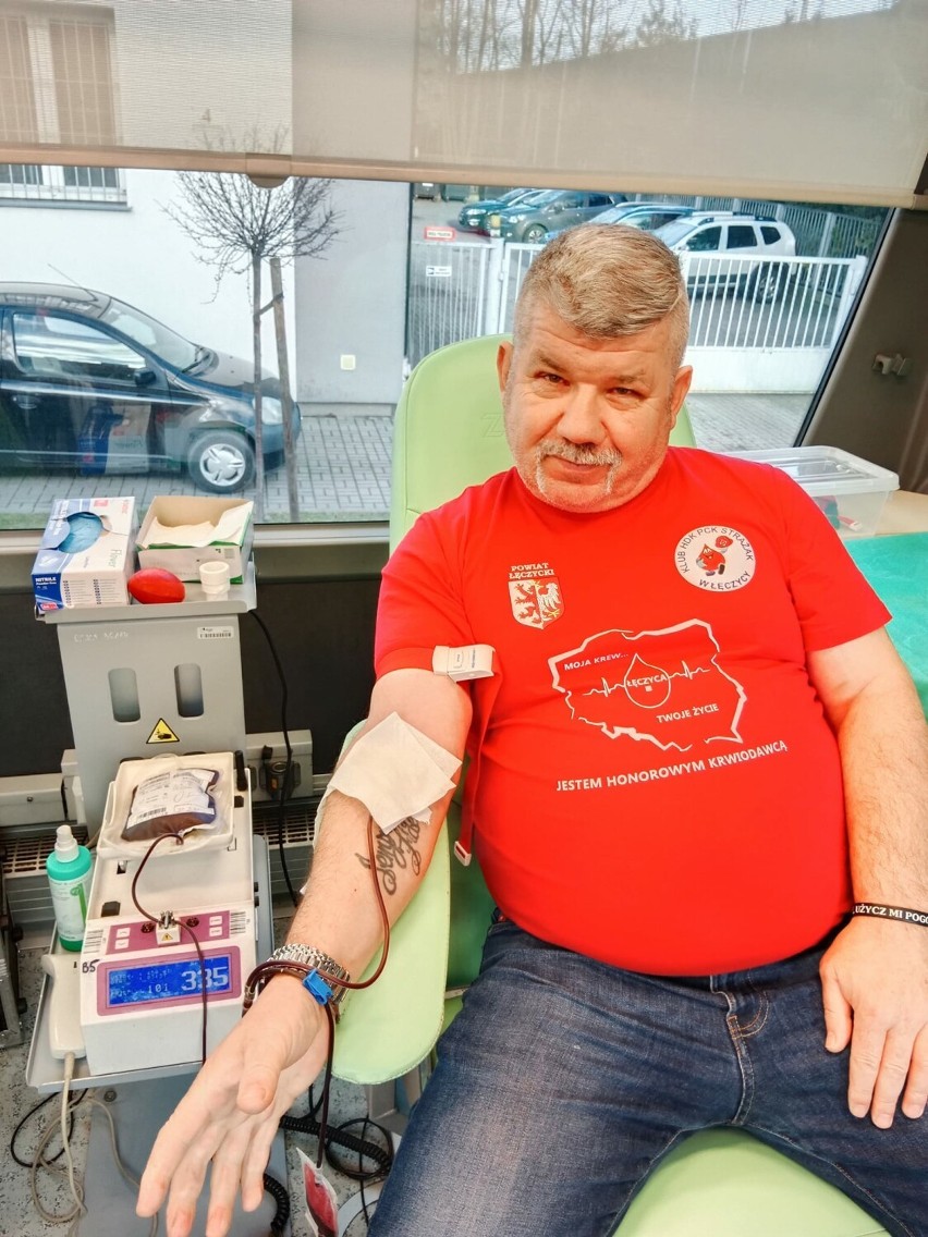 Kolejna udana akcja krwiodawstwa w Łęczycy. Oddano prawie 20...