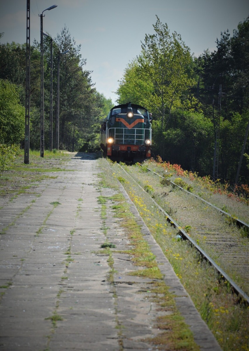 Specjalny pociąg turystyczny przejechał przez Bełchatów