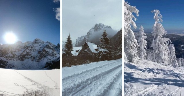 Zobaczcie tatry i Gorce pod śniegiem