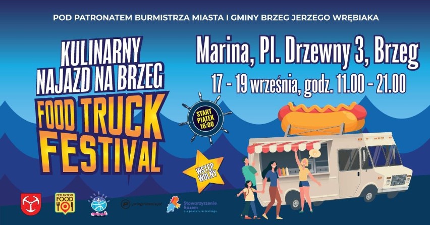 Foodtruck Festival - Kulinarny Najazd na Brzeg.