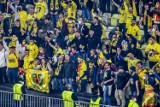 Kibice na meczu Villarreal - Manchester United. Tak dopingowali swoje drużyny. Piłkarskie święto na stadionie w Gdańsku [zdjęcia]