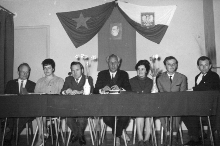 Rok 1970. Komisja maturalna w Zespole Szkół Rolniczych.