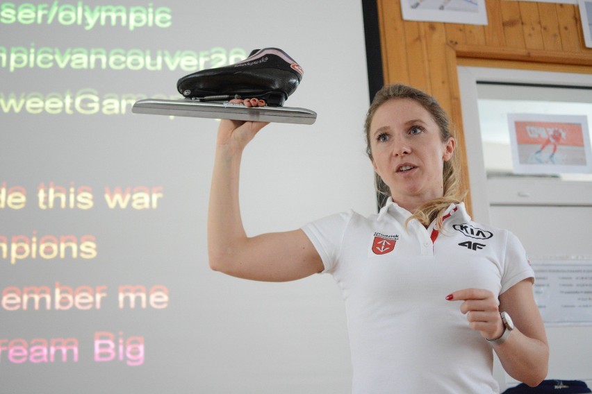 Luiza Złotkowska, dwukrotna medalistka olimpijska, gościła w Grudziądzu [wideo, zdjęcia]