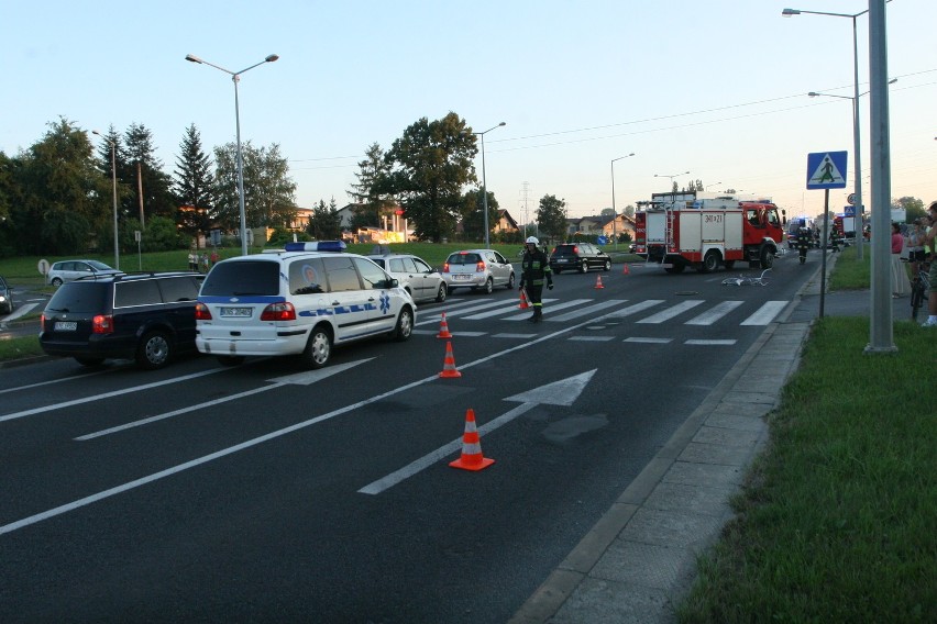 Nowy Sącz: wypadek na al. Piłsudskiego