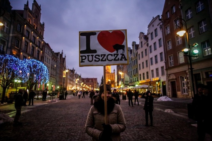 Protest studentów w Gdańsku