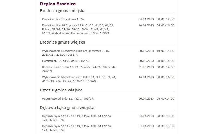 Spółka Energa Operator przedstawiła najnowsze informacje o...