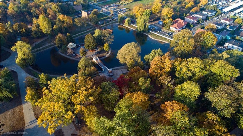 Miasto z drona. Zduńska Wola i okolice