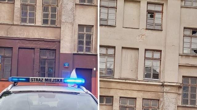 Nieletni wybijali kamieniami szyby w zabytkowym budynku Gimnazjum Roesnerowej