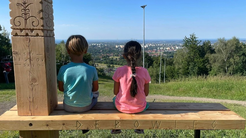 Ławeczki w Beskidach....