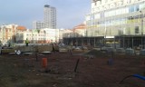Przebudowa centrum Katowic: granit z RPA na placu Kwiatowym. Finał prac wkrótce ZDJĘCIA