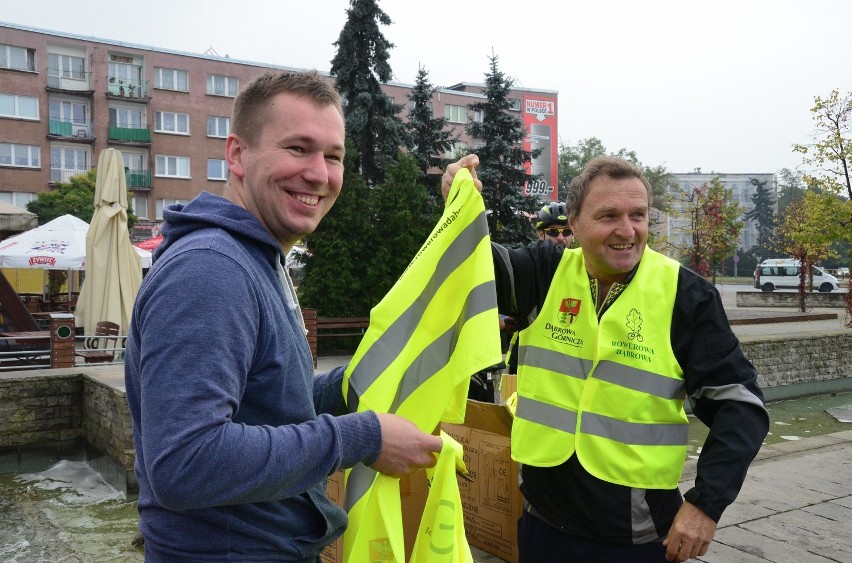 Tak wygladał przejazd Dąbrowskiej Masy Krytycznej przed...