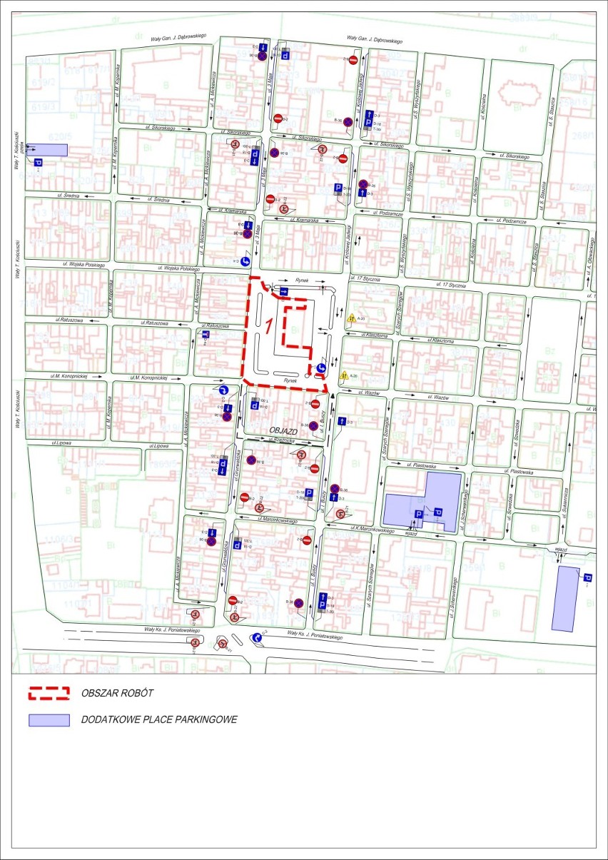 Od dziś wielkie zmiany w centrum! Lepiej sprawdź, jak poruszać się po rynku 