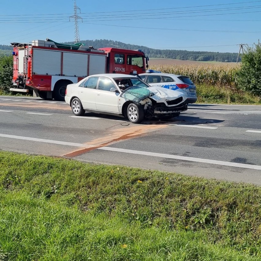 Wypadek na DK8 na trasie Kłodzko - Wrocław. Uważajcie! 
